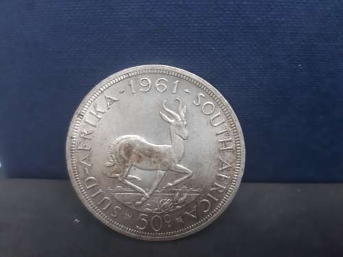 1961 South African 50 Cent (A)